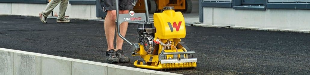 Trilplaat Wacker onderhoud en gebruik
