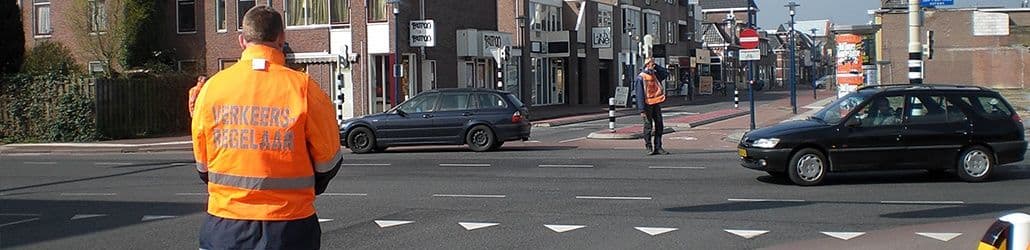 Verkeersregelaar jas oud model