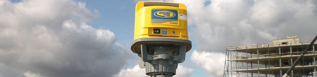 Spectra LL500 op de bouwplaats