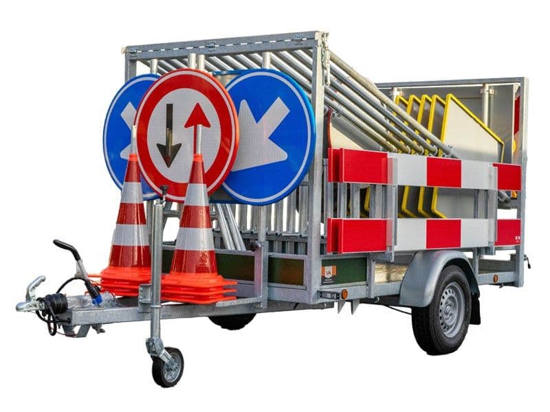 Bordenwagen vrijstaand