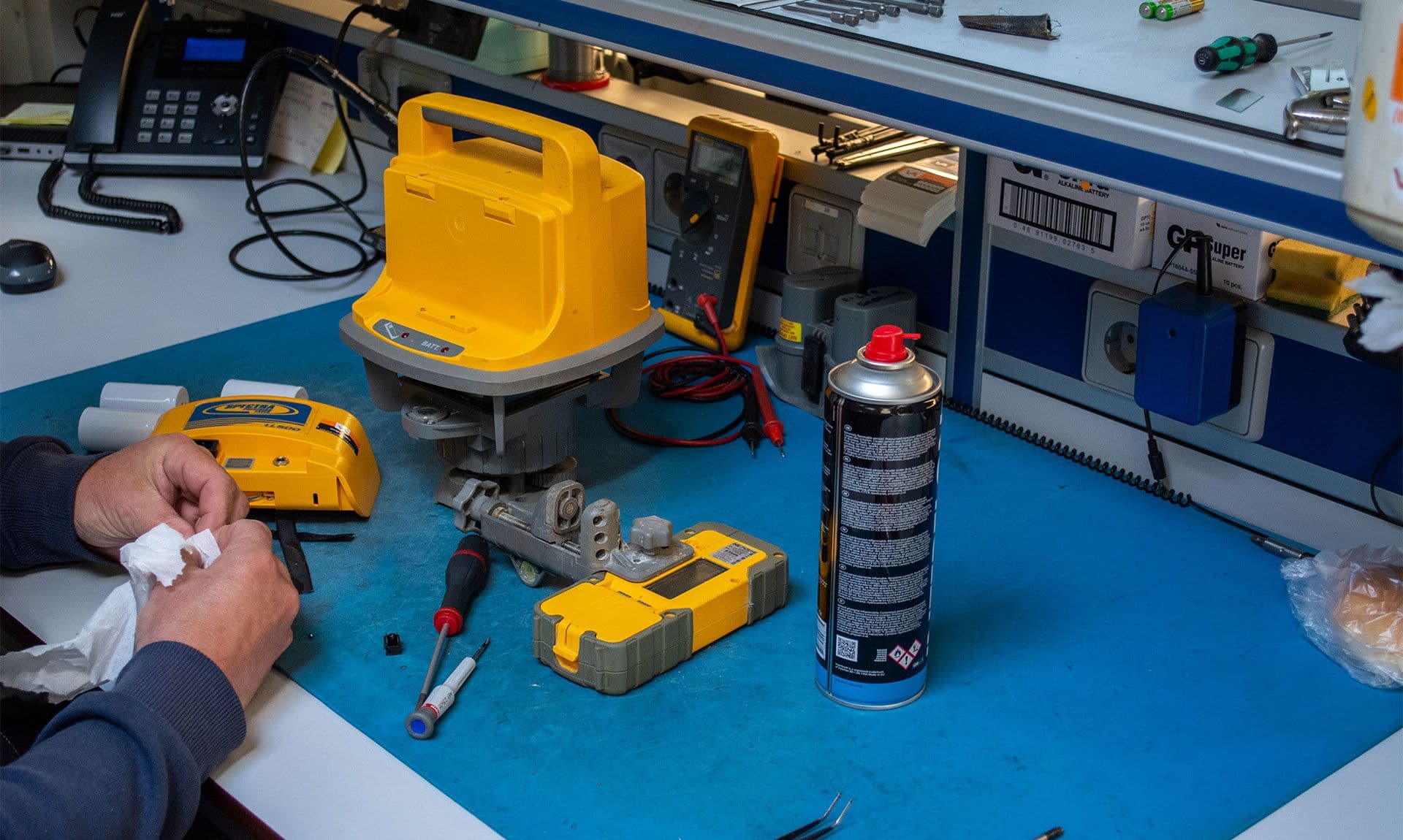 Spectra LL500 waaraan service wordt verleend