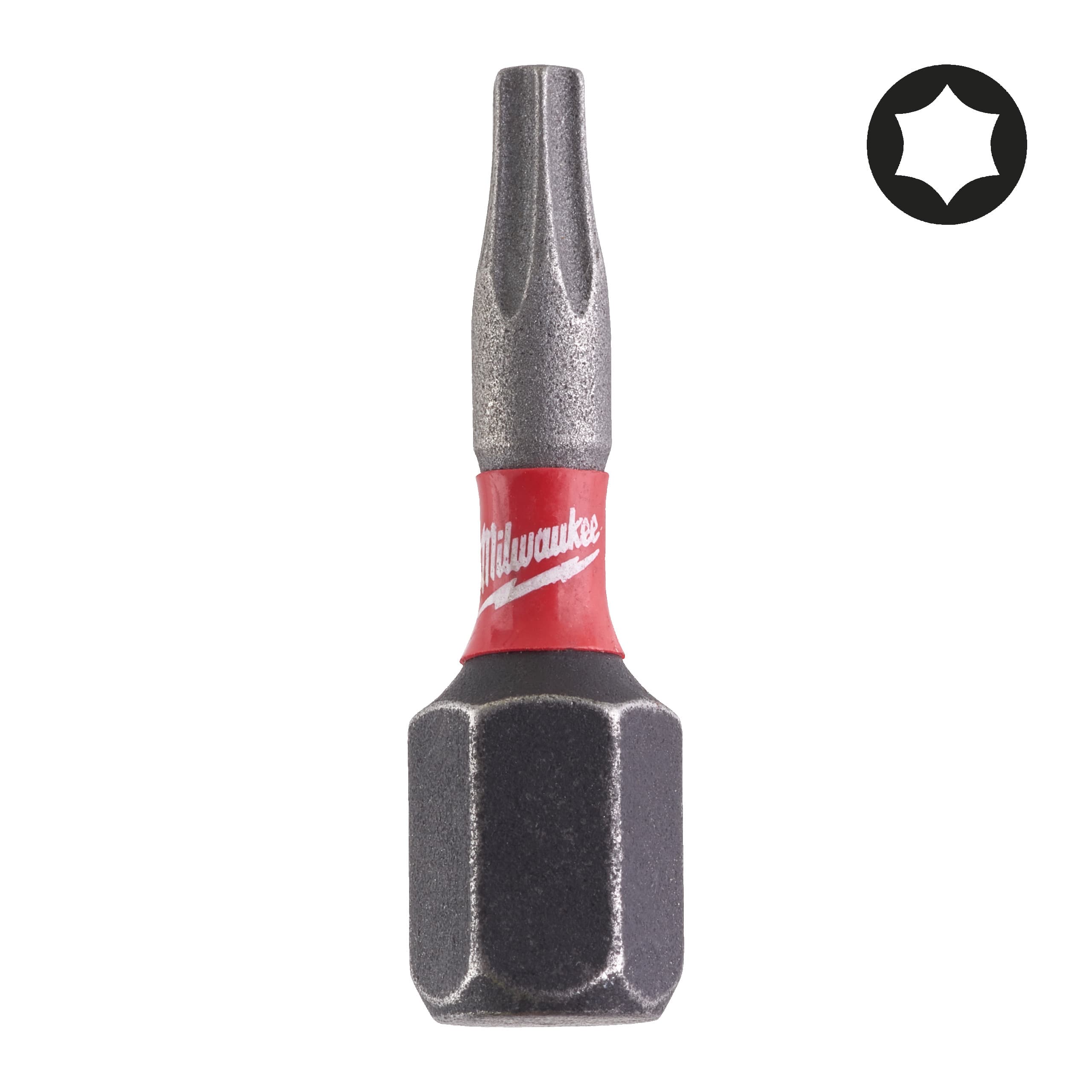 Shockwave10 Milwaukee Schroefbit SHOCKWAVE TX10 25mm 2 stuks – Schokbestendig