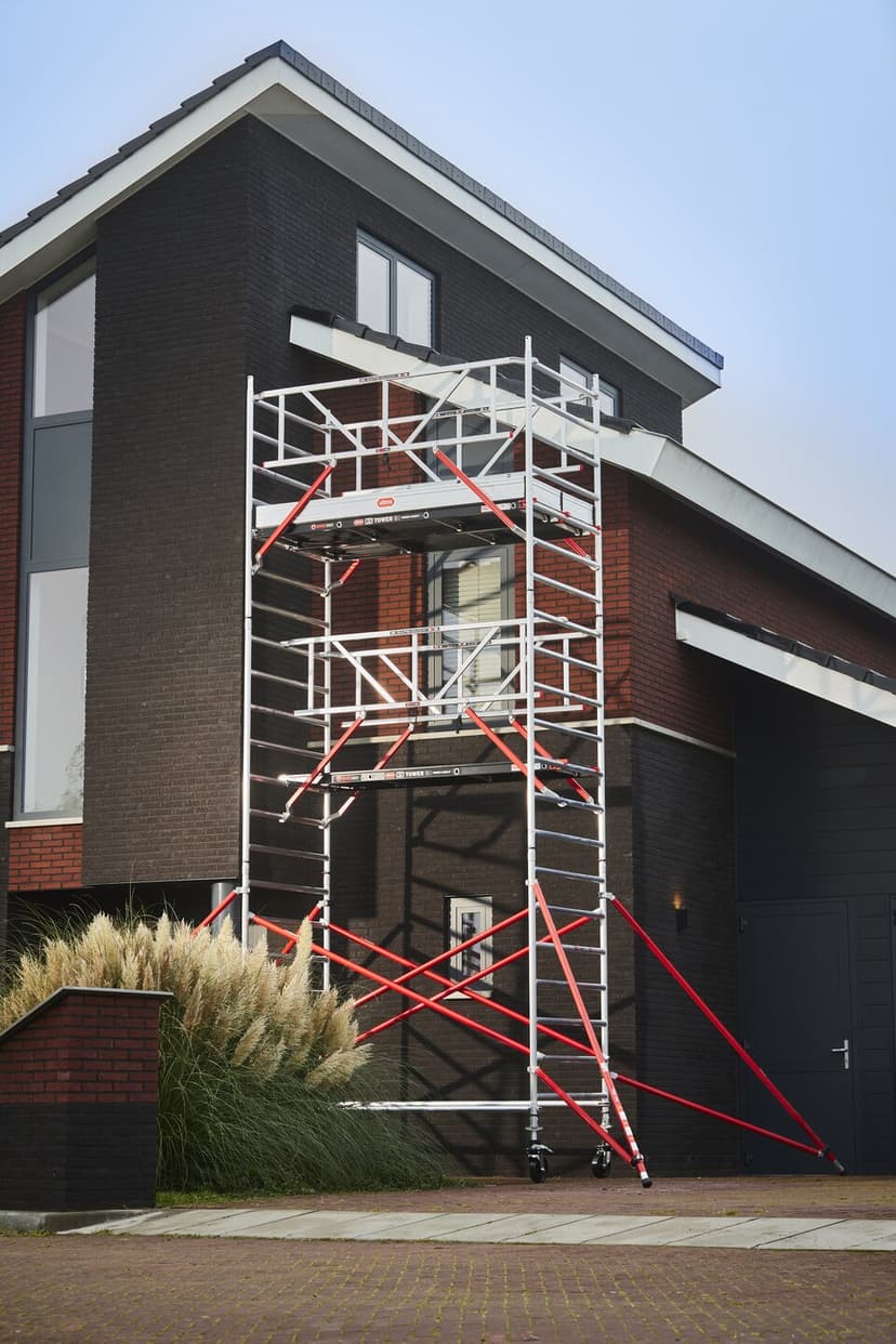 Power Tower Rolsteiger Altrex RS Tower 52 Fiber-Deck rolsteiger 10,20m licht en sterk